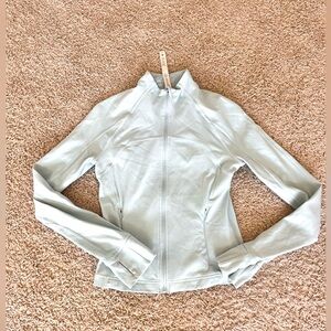 Lululemon define jacket. Baby pale blue